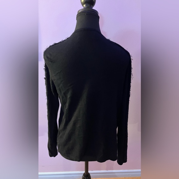 Long sleeved cardigan with lace sleeves size L - Picture 2 of 5